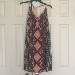 NWOT tribal print Gianni Bini dress